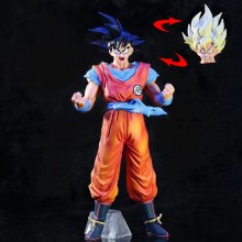 Dragon Ball Son Goku anime figure 2 heads