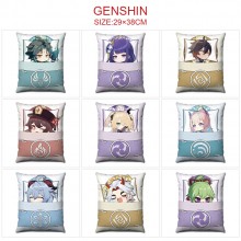 Genshin Impact game plush stuffed pillow cushion