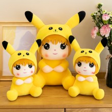 Pikachu girl anime plush doll 28CM/43CM