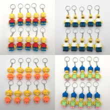 The Simpsons anime figure doll key chains set(10pc...