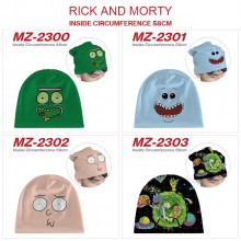 Rick and Morty anime flannel hats hip hop caps