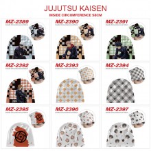 Jujutsu Kaisen anime flannel hats hip hop caps