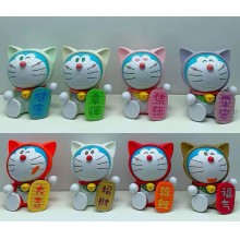 Doraemon anime figures set(8pcs a set)(OPP bag)