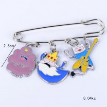 Adventure Time anime brooch pins