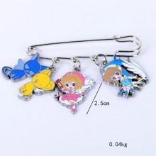 Card Captor Sakura anime brooch pins