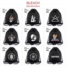 Bleach anime drawstring backpack bag