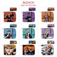 Bleach anime zipper wallet purse