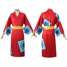 One piece Luffy kimono cosplay costume