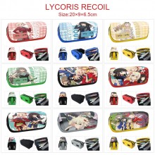 Lycoris Recoil anime pen case pencil bag