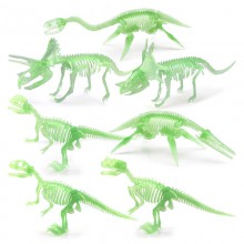 3D Skeleton luminous Dinosaur DIY Dinosaur Bone Model Figure