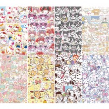 Melody Cinnamoroll Hello Kitty Kuromi stickers set(60pcs a set)