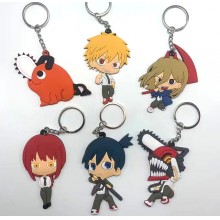Chainsaw Man anime two-sided key chain