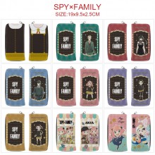 SPY FAMILY anime long zipper wallet purse