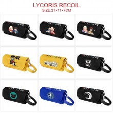 Lycoris Recoil anime canvas pen case pencil bag