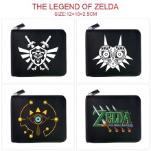 The Legend of Zelda game zipper wallet purse