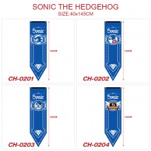 Sonic the Hedgehog flags 40*145CM