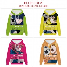 Blue Lock anime long sleeve thickened and cashmere...