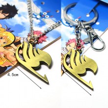 Fairy Tail anime key chain/necklace