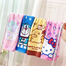 Melody Cinnamoroll Kuromi Kitty cotton bath towel 75x35CM