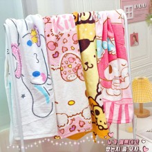 Melody Cinnamoroll Kuromi Kitty cotton bath towel ...