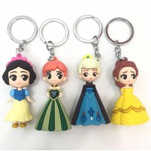 Princess anime figure doll key chain