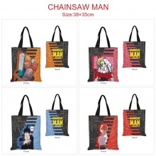Chainsaw Man anime shopping bag handbag