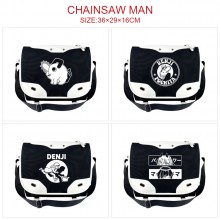 Chainsaw Man anime waterproof nylon satchel shoulder bag