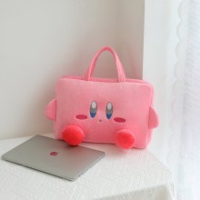 Kirby plush handbag notebook pad bag