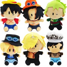 10inche One Piece anime plush doll 25CM