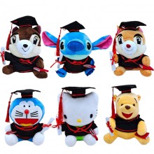 10inche Doctor Doraemon Stitch Kitty Bear plush do...