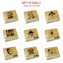SPY FAMILY anime wallet purse