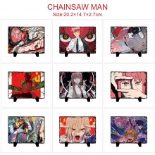 Chainsaw Man anime photo frame slate painting ston...