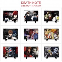 Death Note anime photo frame slate painting stone ...