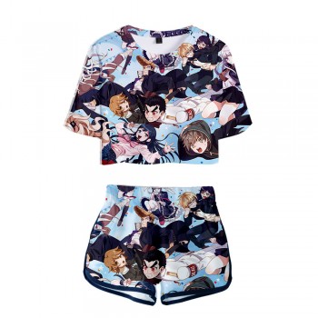 Dangan Ronpa anime walletshort T-shirt + shorts (suit)