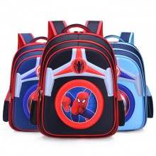 Spider Man Captain America 3D backpack bag