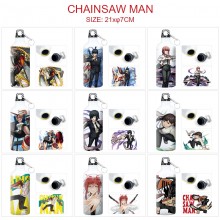 Chainsaw Man anime aluminum alloy sports bottle ke...