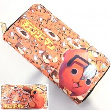 Chainsaw Man anime zipper long wallet purse