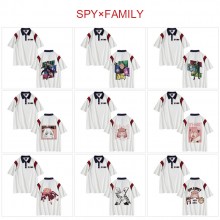 SPY FAMILY anime short sleeve cotton t-shirt t shirts
