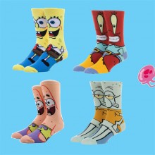 Spongebob anime long socks a pair