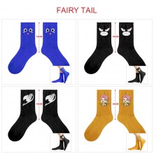 Fairy Tail anime cotton socks(price for 5pairs)