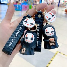 No Face man anime figure doll key chains