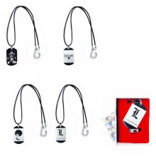 Death Note anime necklace + ring a set