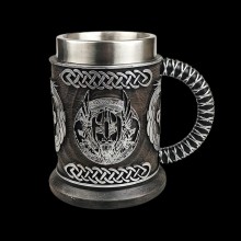 Odin Stainless Steel 3D Skull Skeleton Cup