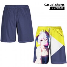 Hatsune Miku anime casual shorts trousers
