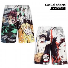 Demon Slayer anime casual shorts trousers