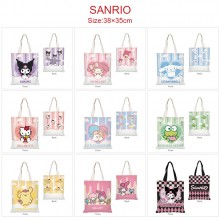 Sanrio Melody kitty Cinnamoroll Kuromi shopping bag handbag
