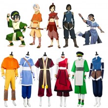 Avatar The Last Airbender Aang Katara cosplay cost...