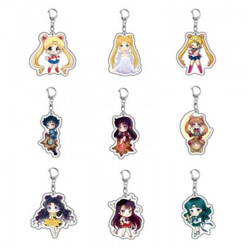 Sailor Moon anime acrylic key chain