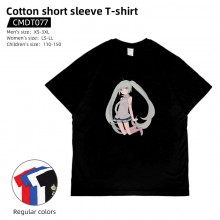 Hatsune Miku anime short sleeve cotton t-shirt t s...