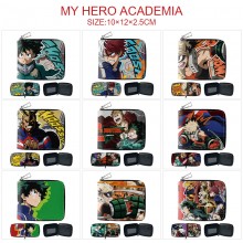 My Hero Academia anime zipper wallet purse